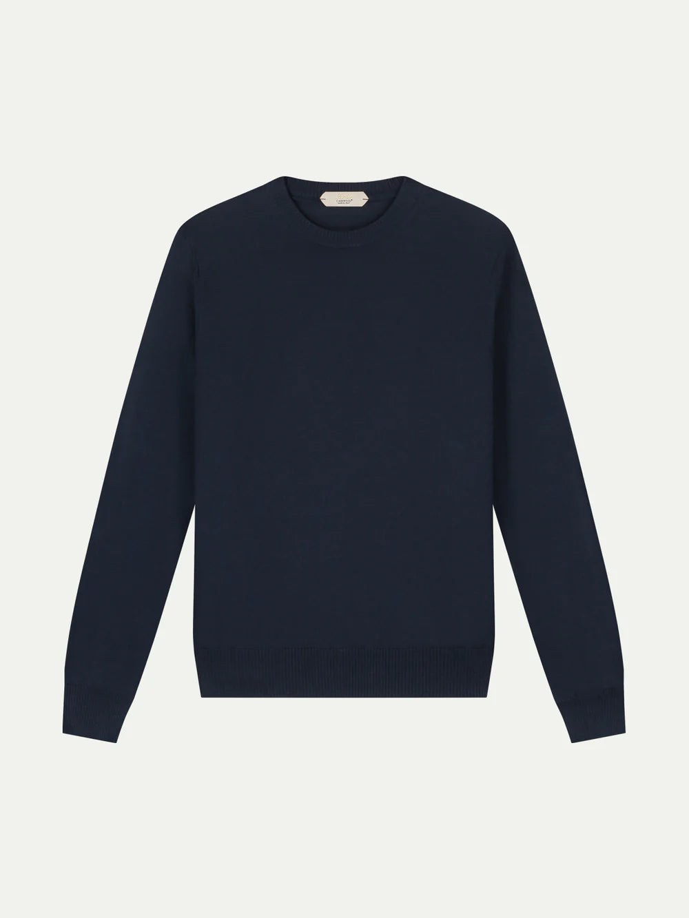 Aurelien Trui Ronde Hals - Marine blauw