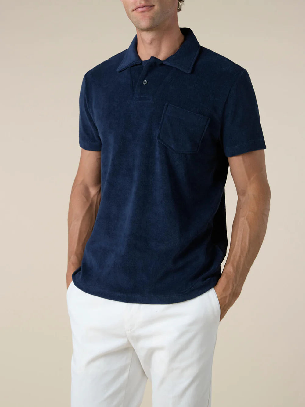 Aurelien Polo Shirt - Marine blauw