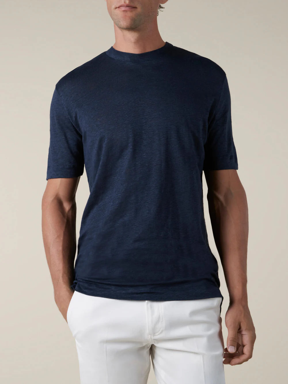 Aurelien T-shirt - Marine blauw