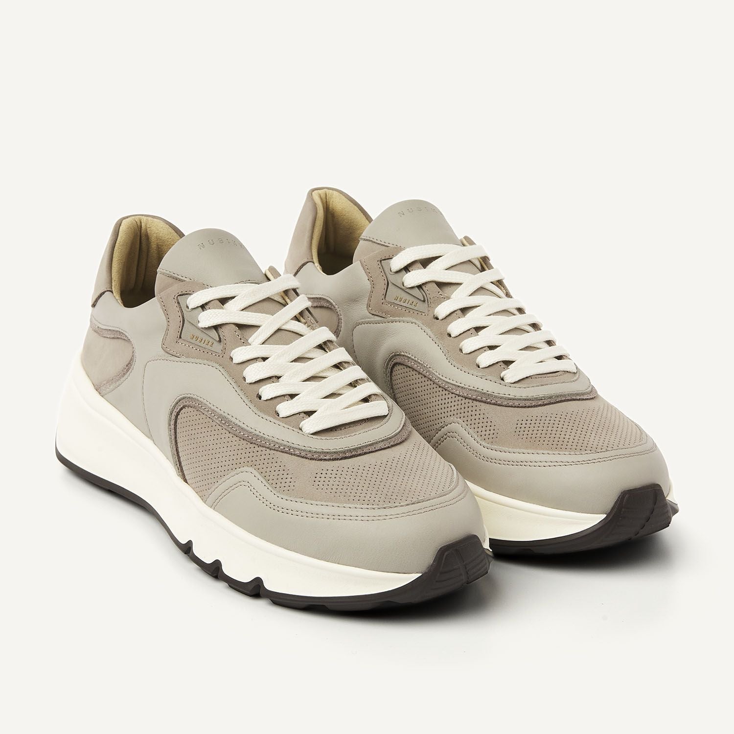 Nubikk Schoenen - Grijs dessin