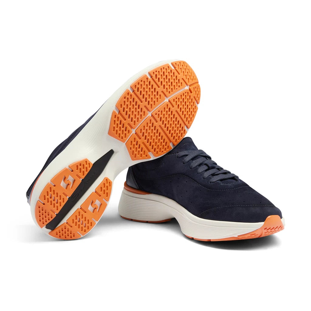 Santoni Schoenen - Marine blauw