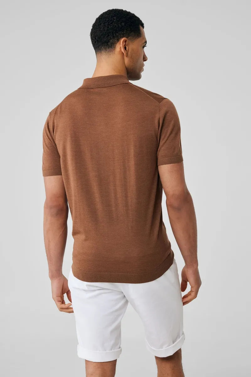 Gentiluomo Polo Shirt - Bruin