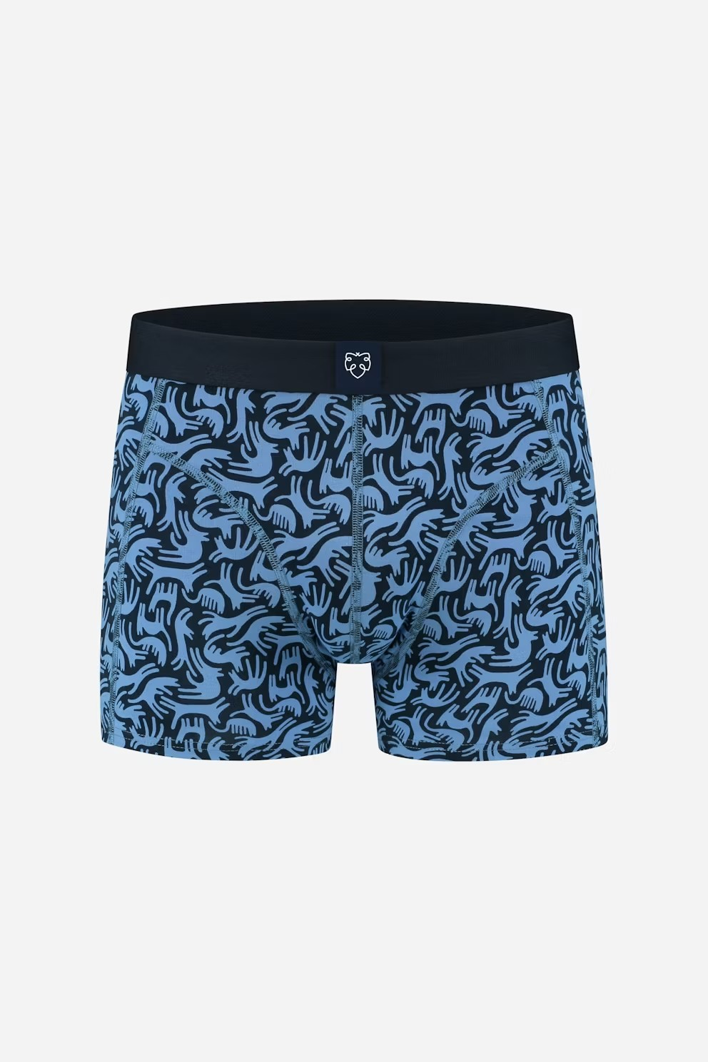 Adam Under Boxershort - Blauw dessin