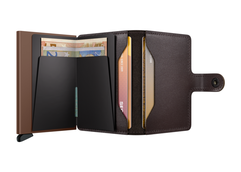 Secrid mini wallet original chocolat