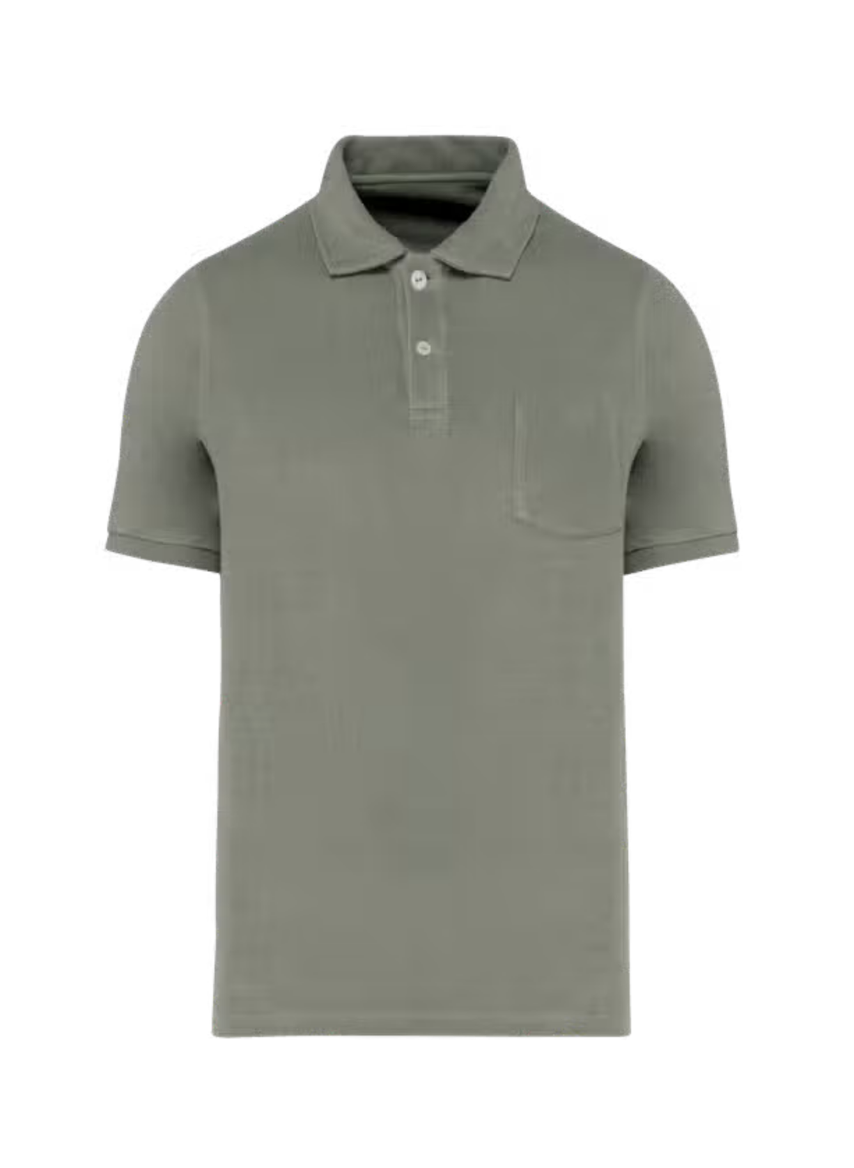 Wy badstof Polo Shirt - Lichtgroen
