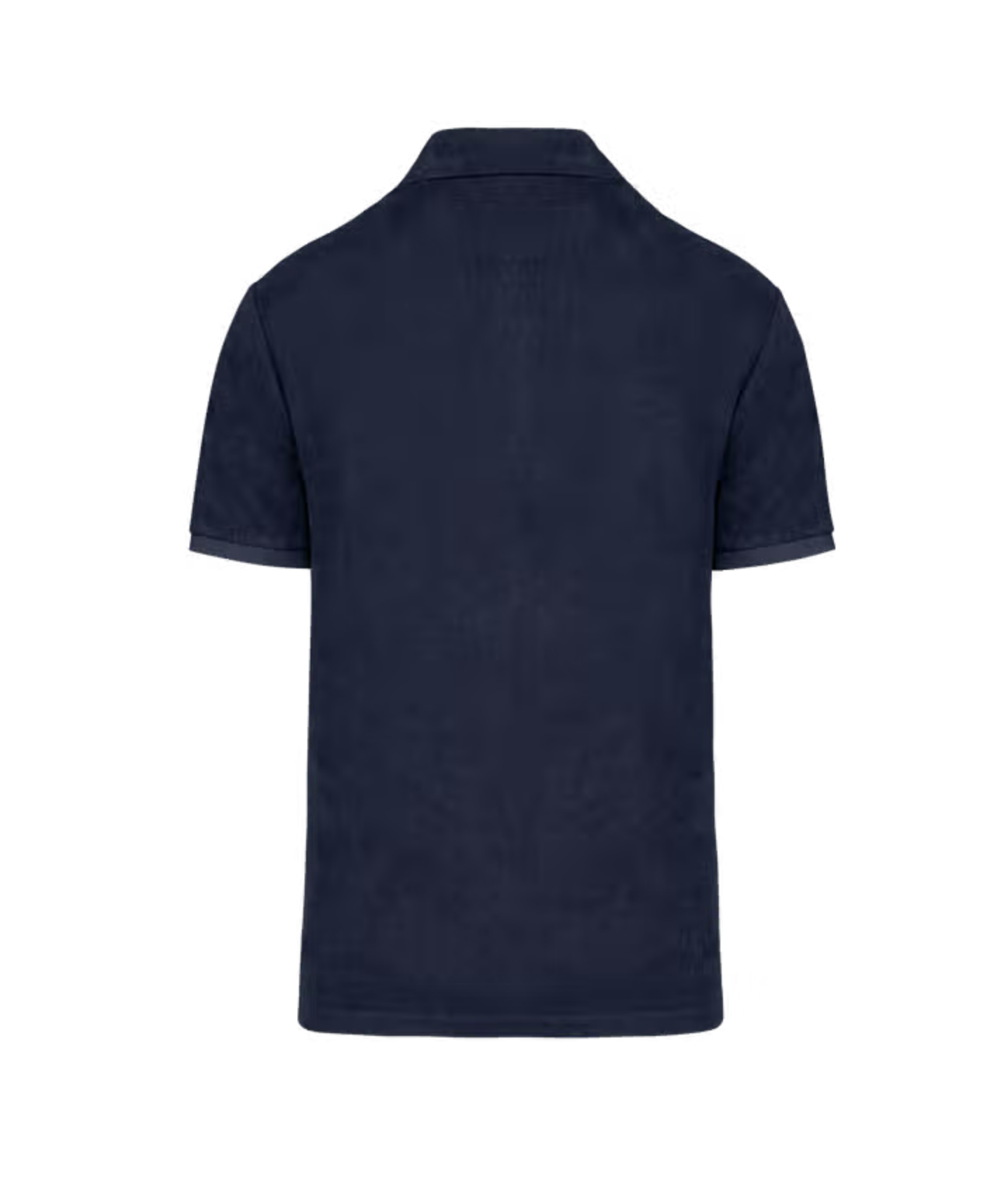 WY badstof Polo Shirt - Marine blauw