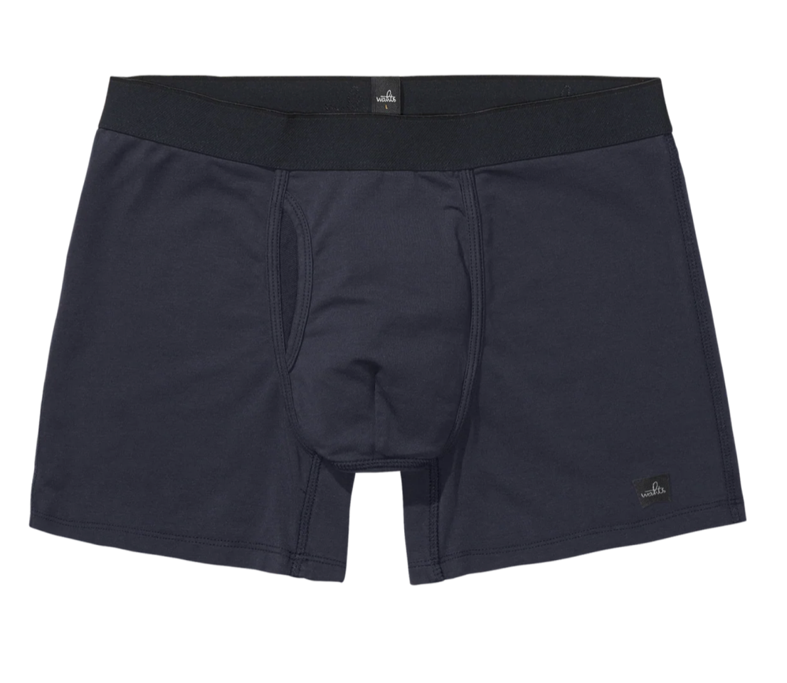 Wahts Boxershort - Marine blauw