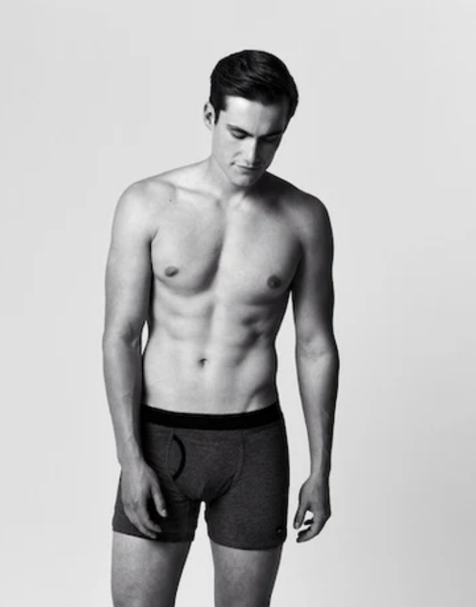 Wahts Boxershort - Marine blauw