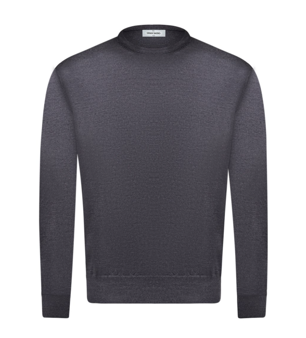Gran Sasso Trui V-hals - Grijs