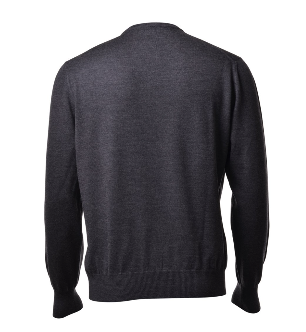 Gran Sasso Trui V-hals - Grijs