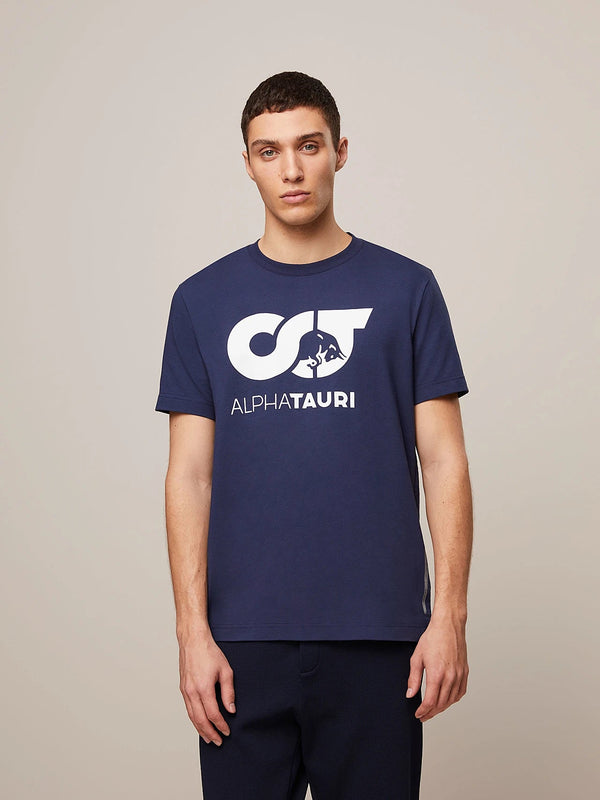 Alpha Tauri Alpha Tauri T-shirt - Marine blauw