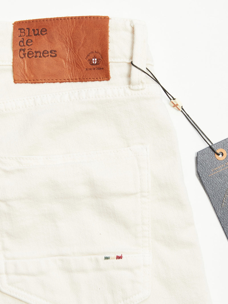 Blue de Gene Blue de Gene 5 Pocket Jeans - Ecru