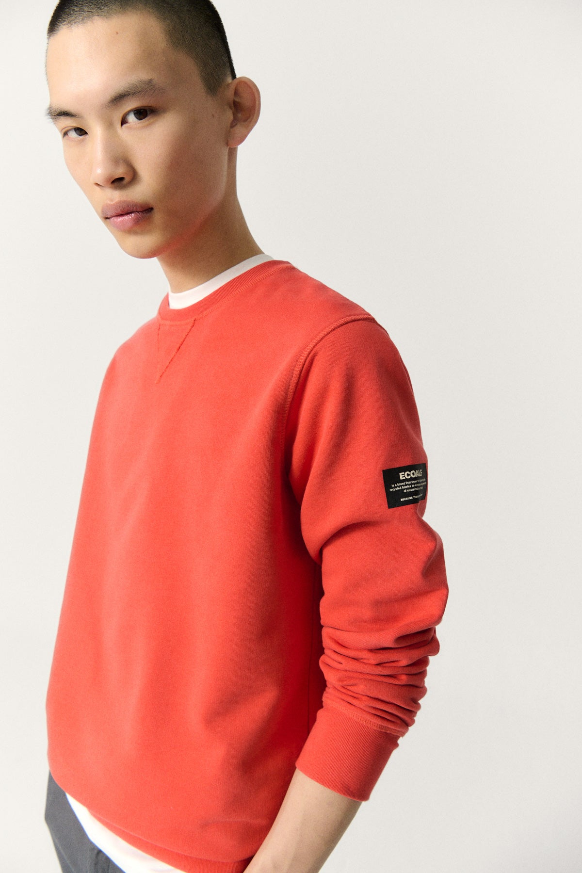 Ecoalf Ecoalf Sweatshirt - Oranje