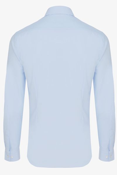 Genti Genti Shirt Dress - Lichtblauw