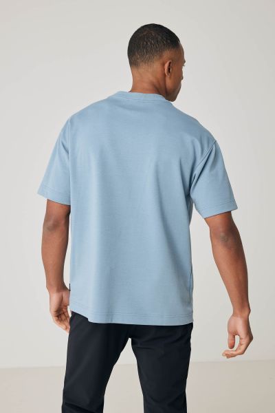 Genti Genti T-shirt - Lichtblauw