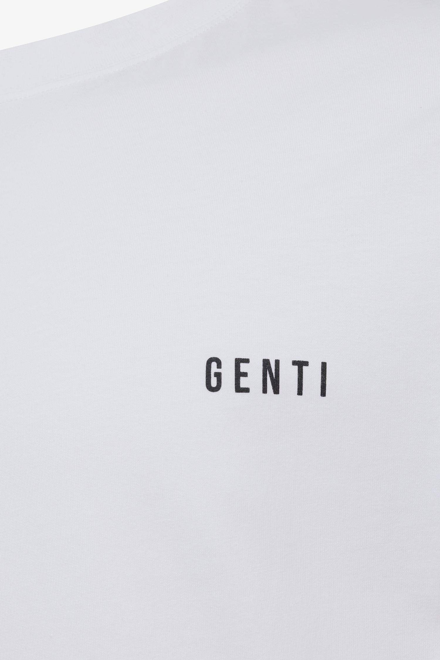 Genti Genti T-shirt - Wit