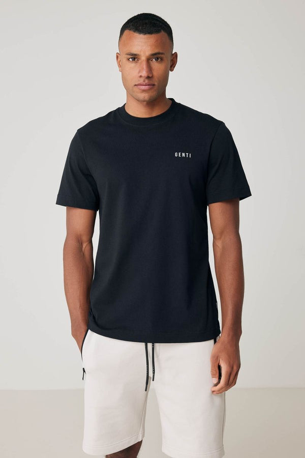 Genti Genti T-shirt - Zwart