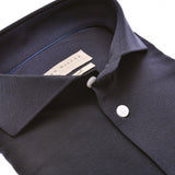 John Miller John Miller Shirt Casual - Marine blauw