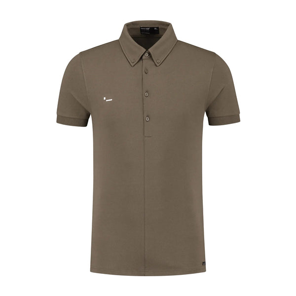 Morsecode Morsecode Polo Shirt Jersey- Bruin